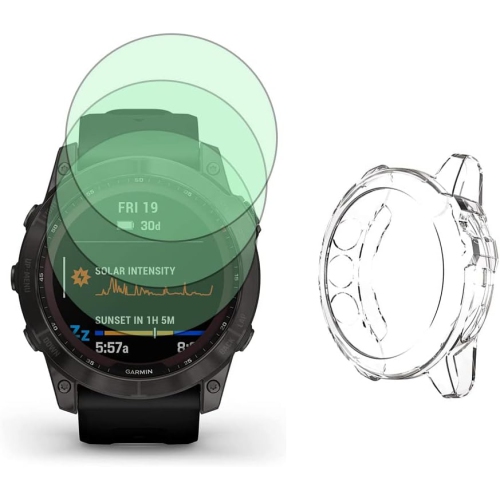 Verre Trempé pour Garmin Fenix 7X / 7X Solar / 7X Sapphire Solar