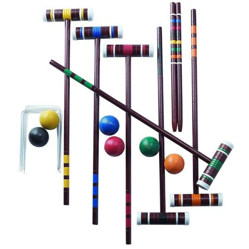 Lawn Croquet Family Set 2.75' balls