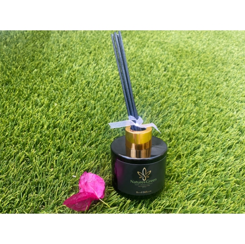 V For Vibes Hemp Aromatherapy Reed Diffuser - Nature's Green