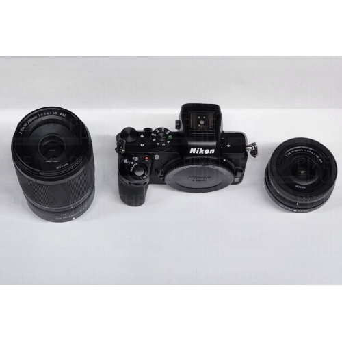 Nikon Z50 Mirrorless Camera with 16-50mm and 50-250mm Lenses - 8PC Bundle