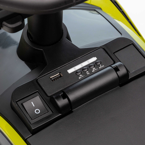 Jouet porteur Lamborghini Sian pour enfants de KidsVIP avec lumières, lecteur de musique et poignée amovible pour les parents