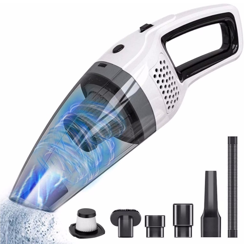 NIERBO DC 12V Portable Car Vacuum Cleaner, Strong Suction High Power Hand Vacuum, Lightweight Dry Wet Amphibious Vehicle Cleaner