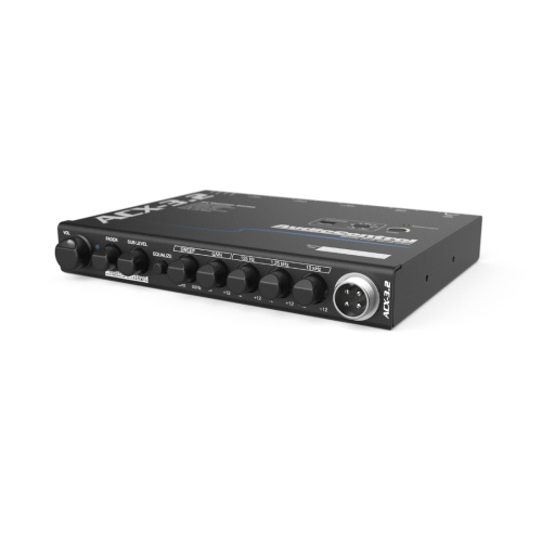 AudioControl ACX-3.2 All-Weather Graphic Equalizer and Crossover with Paging Mic