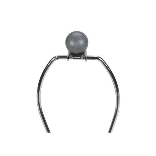 Monarch Specialties I 9703 - Lighting, 24"H, Table Lamp, Grey Concrete, Beige Shade, Contemporary