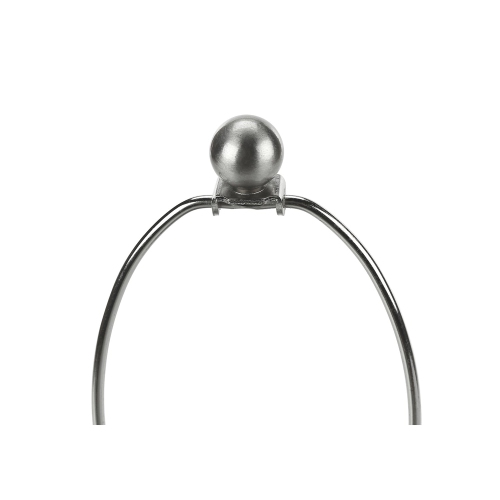 Monarch Specialties I 9642 - Lighting, Set Of 2, 24""H, Table Lamp, Usb Port Included, Nickel Metal, Grey Shade, Contemporary