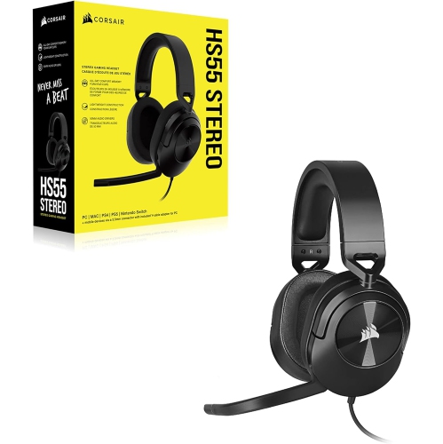 Corsair HS55 Stereo Gaming Headset - Carbon