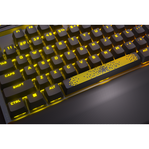 CORSAIR K70 MAX RGB Magnetic-Mechanical Gaming Keyboard CORSAIR MGX, Adjustable Actuation, Rapid Trigger, Steel Gray