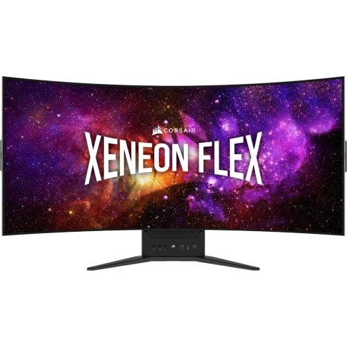 CORSAIR Xeneon Flex 45” OLED Bendable QHD 240Hz 0.03ms FreeSync and G-SYNC  Compatible Monitor with HDR10 (HDMI, DisplayPort) Black CM-9030001-NA 