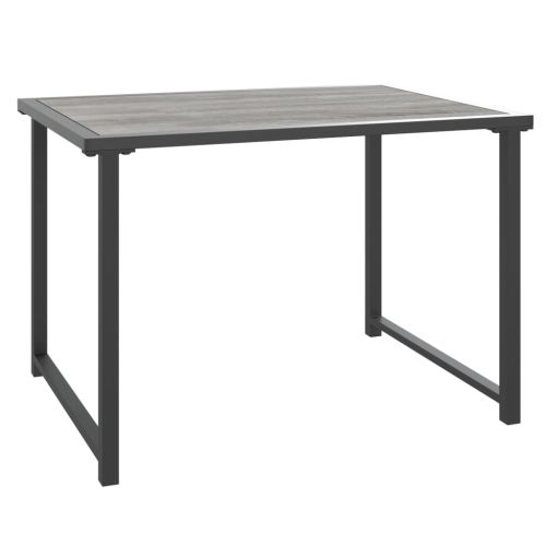 VIDAXL  Garden Table Anthracite 55X40X37 Cm Steel