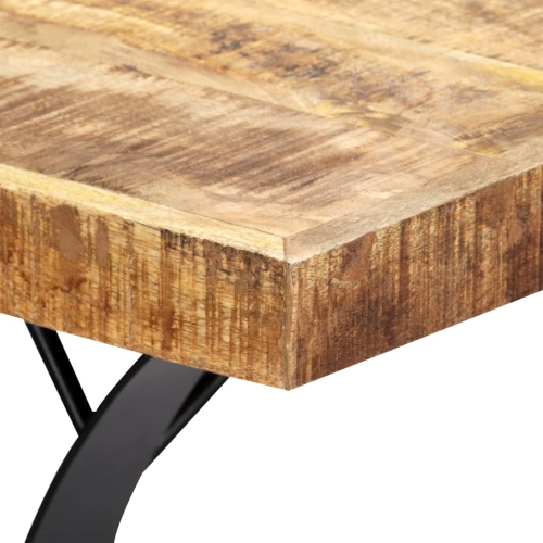 vidaXL Dining Table 70.9"x35.4"x29.9" Solid Mango Wood