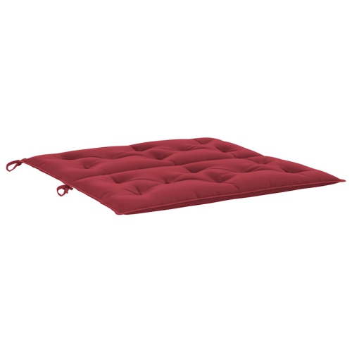 vidaXL Indoor/Outdoor Bench Cushions 2 pcs, Non-slip, Water-Repellent, Wine Red 39.4"x19.7"x2.8"