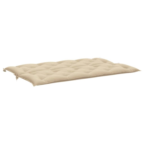 vidaXL Indoor/Outdoor Bench Cushions 2 pcs, Non-slip, Water-Repellent, Beige 59.1"x19.7"x2.8"