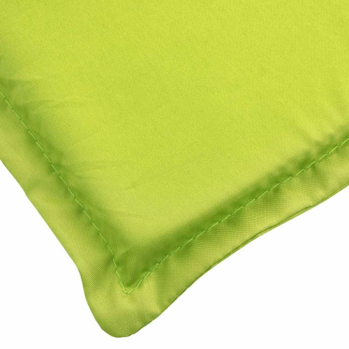 Coussin de chaise longue vidaXL en tissu Oxford 186 x 58 x 4 cm vert vif