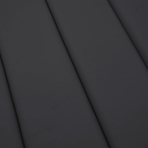 vidaXL Sun Lounger Cushion Black 186x58x4cm Oxford Fabric