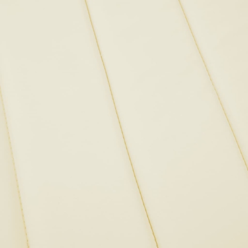 vidaXL Sun Lounger Cushion Cream 186x58x4cm Oxford Fabric