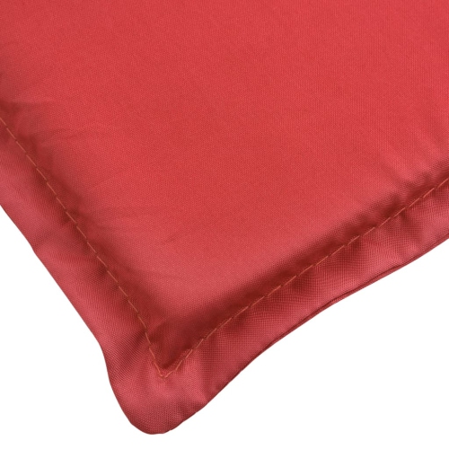 vidaXL Sun Lounger Cushion Red 200x70x3cm Oxford Fabric