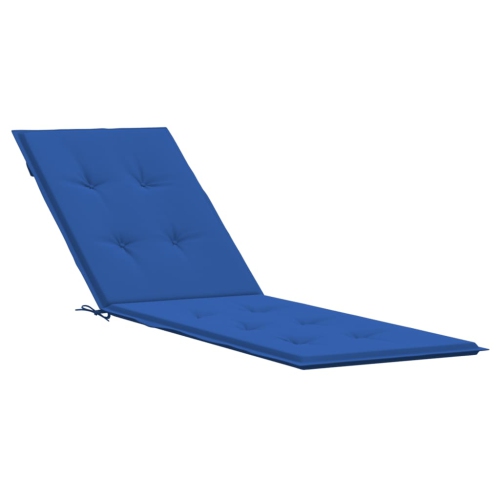 vidaXL Deck Chair Cushion Royal Bluex50x4 cm