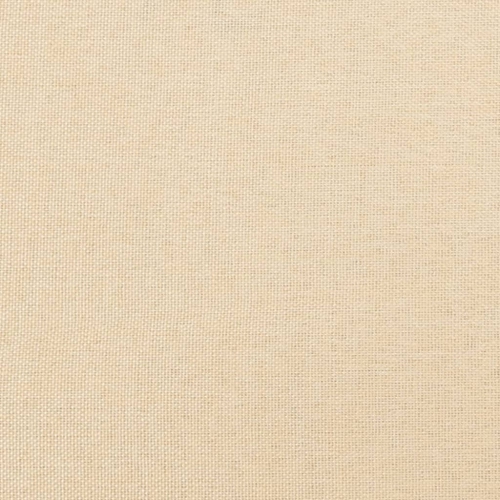 vidaXL Dining Chairs 2 pcs Cream Fabric