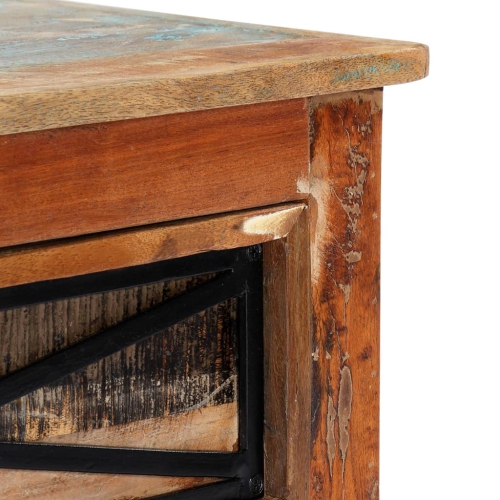 vidaXL TV Cabinet 47.2"x11.8"x15.7" Solid Reclaimed Wood