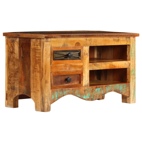 vidaXL TV Cabinet 31.5"x11.8"x15.7" Solid Reclaimed Wood