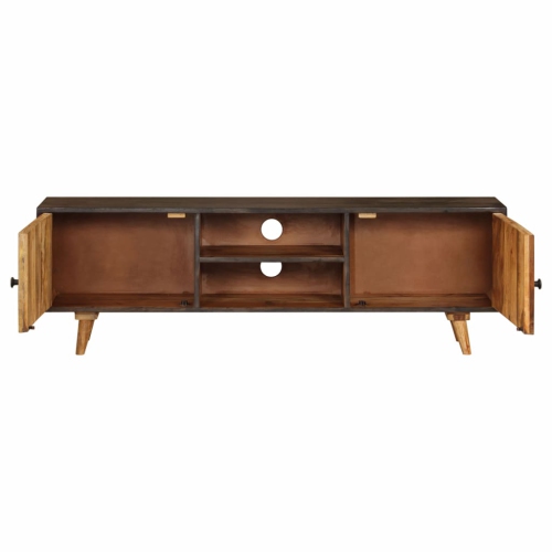 vidaXL TV Cabinet Solid Mango Wood 55.1"x11.8"x17.7"