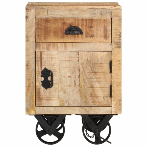 Armoire de chevet vidaXL 40 x 30 x 30 x 57&nbsp;cm bois de manguier massif