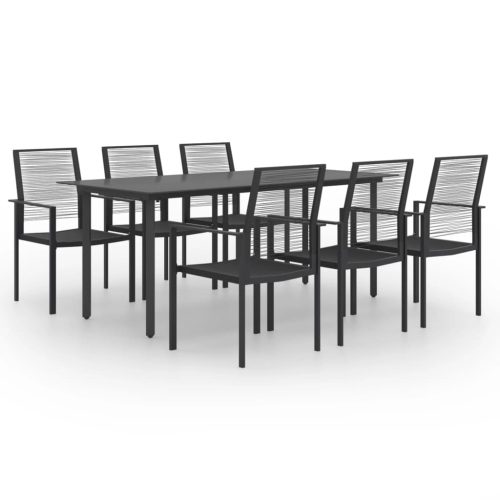 VIDAXL  7 Piece Garden Dining Set