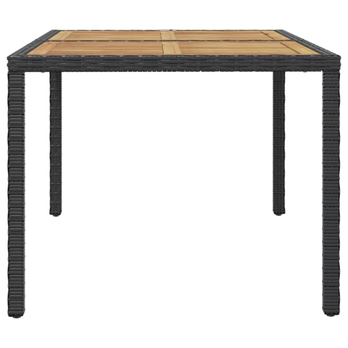 Ensemble de patio de 7 pièces avec coussins en rotin synthétique vidaXL