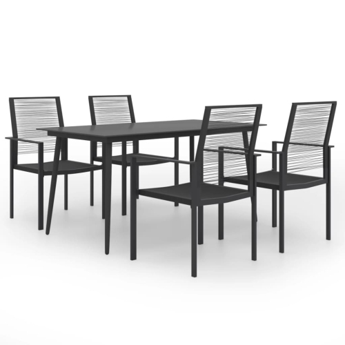 VIDAXL  5 Piece Garden Dining Set