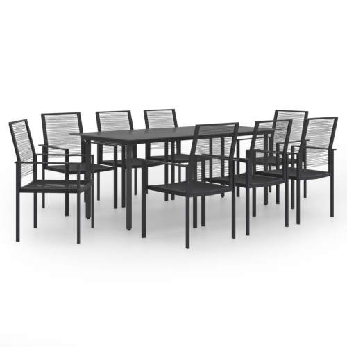 VIDAXL  9 Piece Garden Dining Set