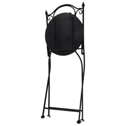 vidaXL 3 Piece Mosaic Bistro Set Ceramic Tile Terracotta