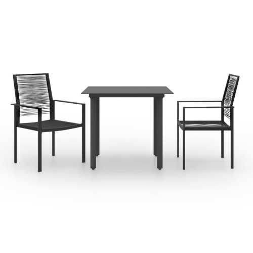 VIDAXL  3 Piece Garden Dining Set