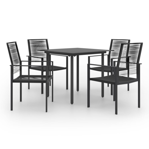 VIDAXL  5 Piece Garden Dining Set