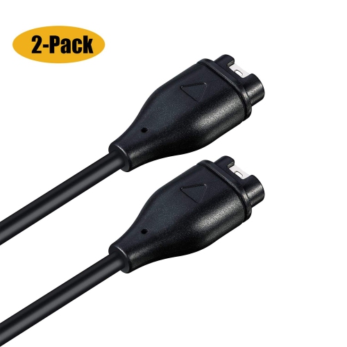 2-PCS Charger Cable Compatible with Garmin Fenix 6 6X 6S Pro 5 5S 5X,Forerunner 45 245 935 945,Vivoactive 3 4,Approach