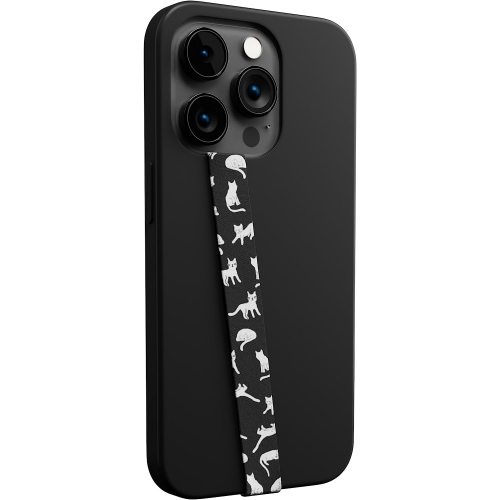 : Prise pour téléphone sans élastique, dragonne pour téléphone, support pour téléphone pour main - petit, léger et discret boucle pour téléphone