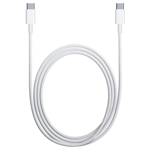 Câble de chargement USB-C à USB-C de 1 m/3&nbsp;pi blanc - pour une recharge rapide et un transfert de données