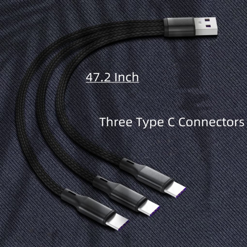 5A Fast Charging USB-C Cable for DJI Avata/Mini 3 Pro/FPV/Mavic Mini 2/Mavic Air 2S/Mavic 3 Remote Controller, 4FT/1.2M