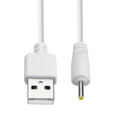 Charger Cable Replacement for Infant Optics DXR-8 / DXR8 PRO Monitor Unit, Round-Pin Power Cord 2-Pack