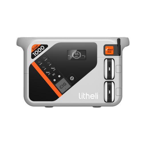 Litheli – Station d’alimentation portative B1000, 1069&nbsp;Wh de secours avec batterie au lithium