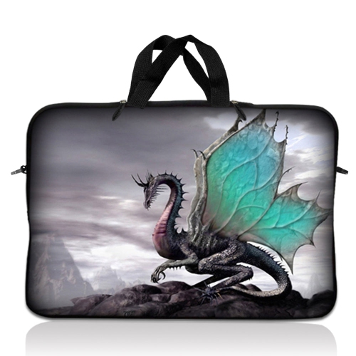 LSS  12.3 Inch Laptop Sleeve Bag Carrying Case Pouch \w Handle for 11" 11.6" 12" Apple Macbook, Gw, Acer, Asus, Dell, HP, Sony, Toshiba, Flying Dragon