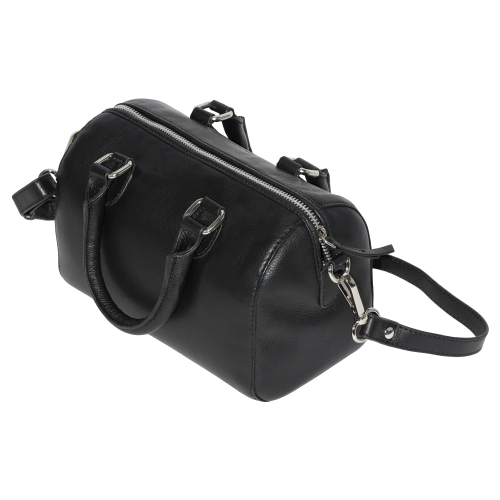 Club Rochelier Ladies Small Leather Barrel Bag with Adjustable Strap