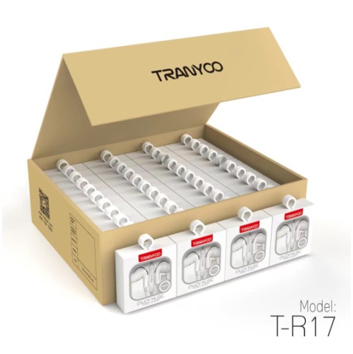 Écouteurs bouton Lightning de TRANYOO connecteur Lightning compatible avec les écouteurs iPhone 14/13/12/se/11/XR/XS/X/8 prenant en charge tous les