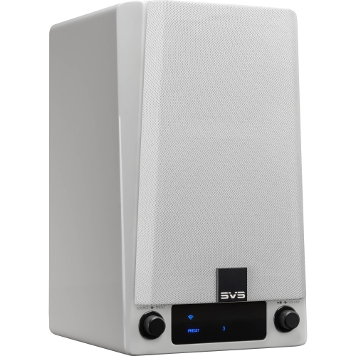 SVS Piano Gloss White Prime Wireless Pro Powered Speakers (White)