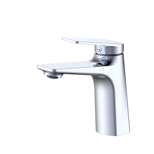MAX Faucet Solid Chrome Bathroom Faucet 6.5 Inches