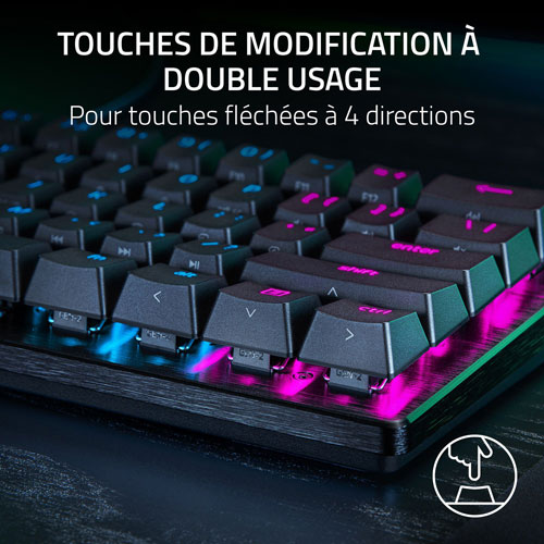 Clavier de jeu optique analogique mécanique rétroéclairé Huntsman V3 Pro Mini de Razer