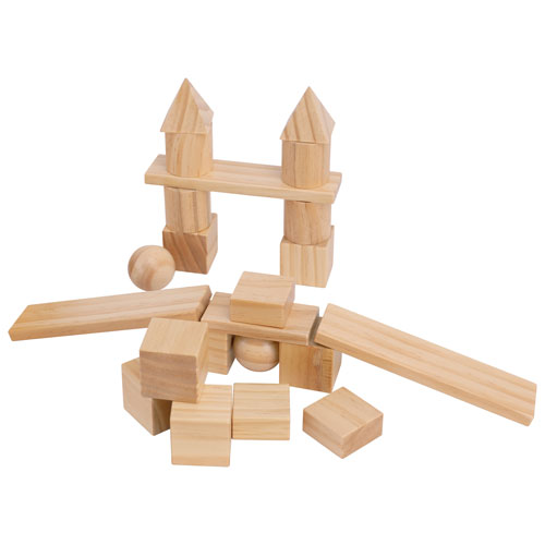 Blocs mixtes de Kinderfeets - Naturel