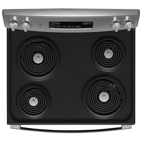 Cuisinière électrique autonome à serpentins de 5,0 pi³ et 30 po de GE - Inox