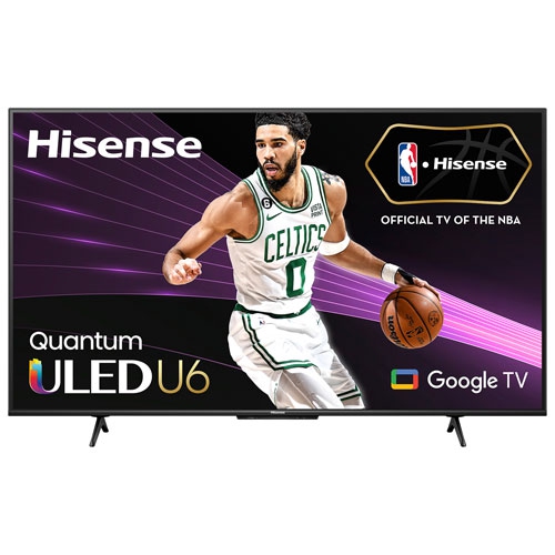 Open Box - Hisense U68K Series 55" 4K UHD HDR QLED Smart Google TV - *LOCAL TORONTO DELIVERY ONLY*