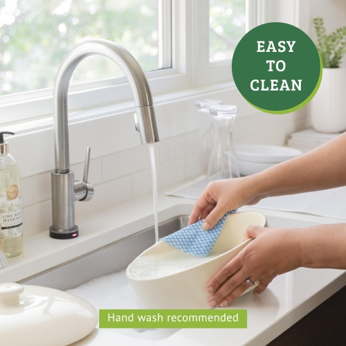 Chef Tacos Ceramic Tortilla Warmer, Microwavable, Tortilla Holder Container, Pancake Keeper, Best for Storage Tortilleros, with Lid