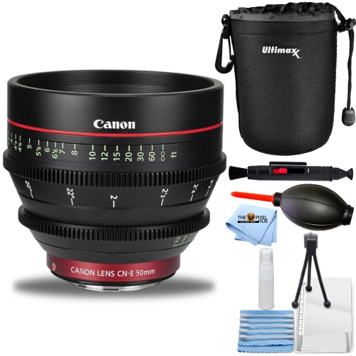 Canon CN-E 50mm T1.3 L F Cinema Prime Lens - 6570B001